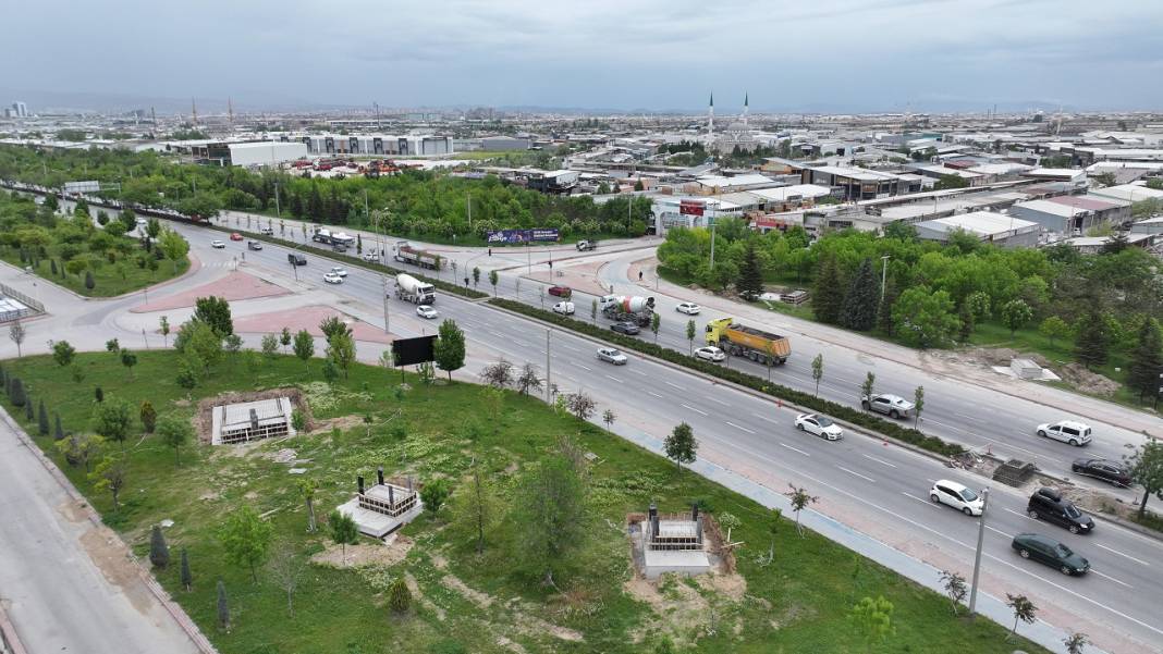 Konya'da 150 milyon lira maliyetle 2 yeni üst geçit yapılıyor 9